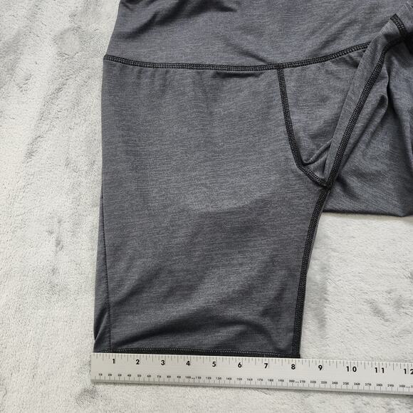 Brooklyn Cloth Bike Shorts Womens M Gray High Waist Workout Gym Cycling Running - Picture 9 of 10